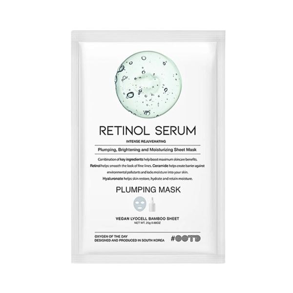 #OOTD Retinol Serum Plumping Mask  Masca 25 g