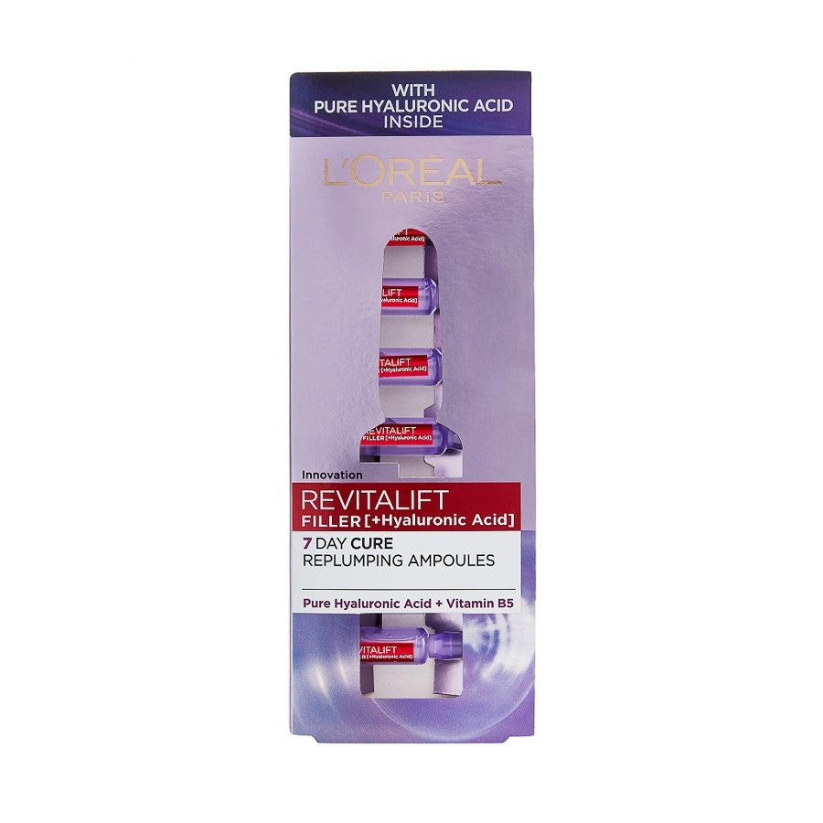 L'Oreal Paris Fiole Revitalift Filler Acid Hialuronic  Tratament Fata 7 ml