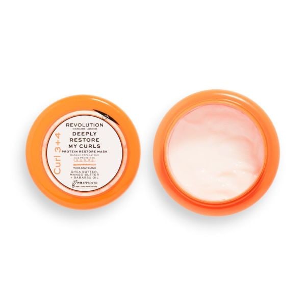 Revolution Haircare Deeply Restore My Curls Protein Restore Mask  Masca 30 ml