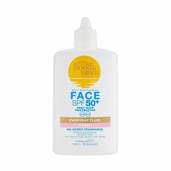 Bondi Sands Everyday Tinted Face Fluid SPF 50+  Protectie Solara 50 ml
