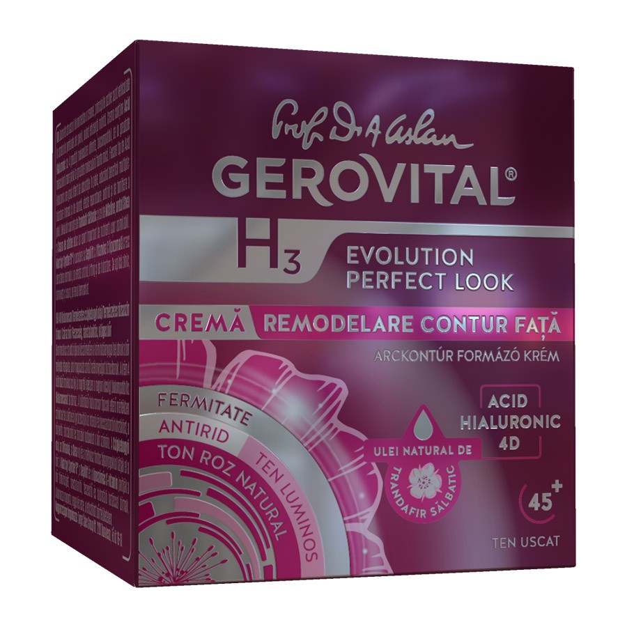 Gerovital Reshaping Face Contour Cream  Crema Fata 50 ml
