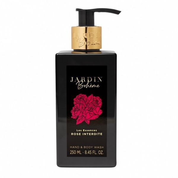 Jardin Boheme Les Essences Rose Interdite Hand & Body Wash  Gel Dus 250 ml