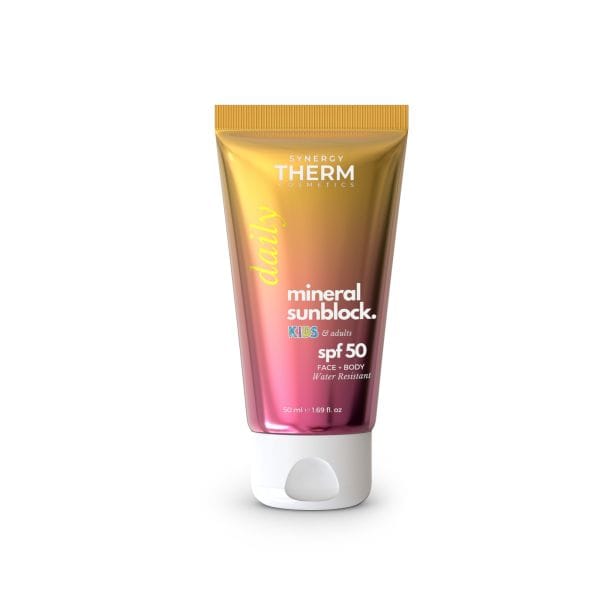 Synergy Therm Mineral Sunblock SPF 50  Protectie Solara 50 ml