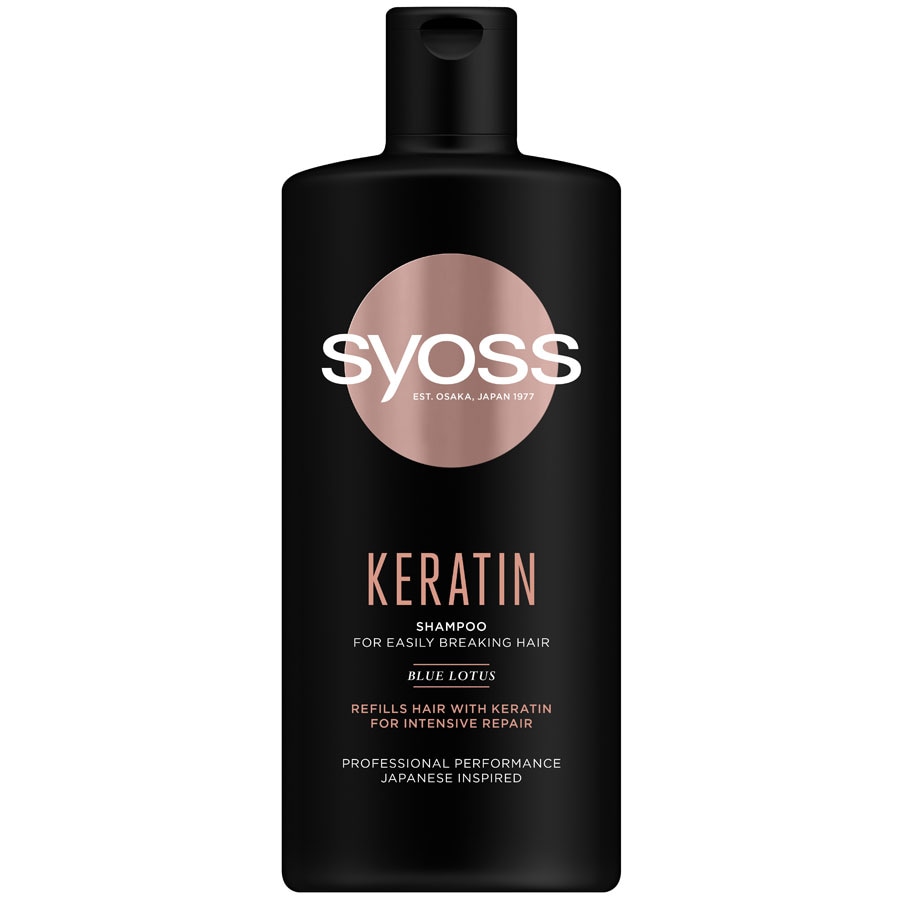 Syoss Sampon Keratin Pentru Par Uscat  Sampon 440 ml