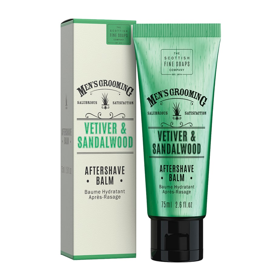 Scottish Fine Soaps Vetiver & Sandalwood After Shave Balm  After Shave 75 ml