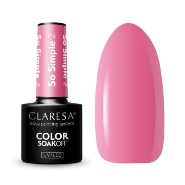 Claresa Color Soak Off UV/LED So Simple  Lac Unghii 5 g