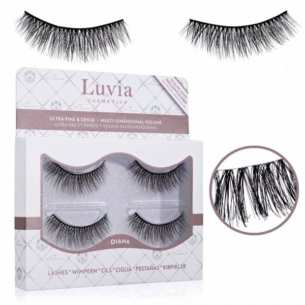 Luvia Cosmetics Vegan Lashes Diana Gene False 1 Bucată