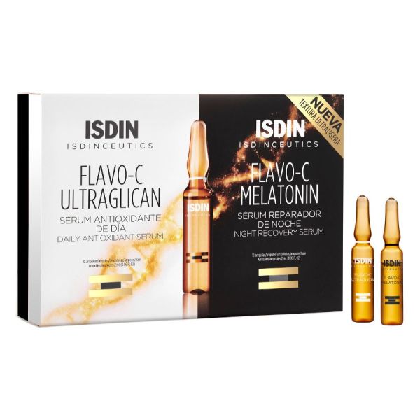 Isdin Isdinceutics Flavo-c Melatonin & Ultraglican  Ser 40 ml