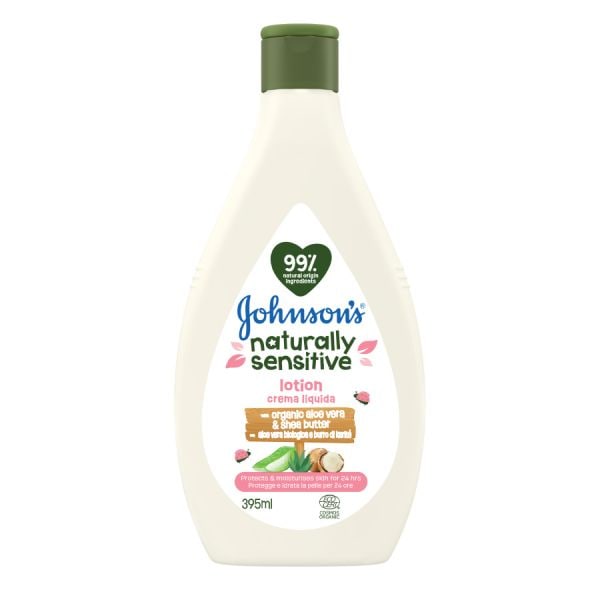 Johnson's Naturally Sensitive Lotion  Lotiune Corp 395 ml