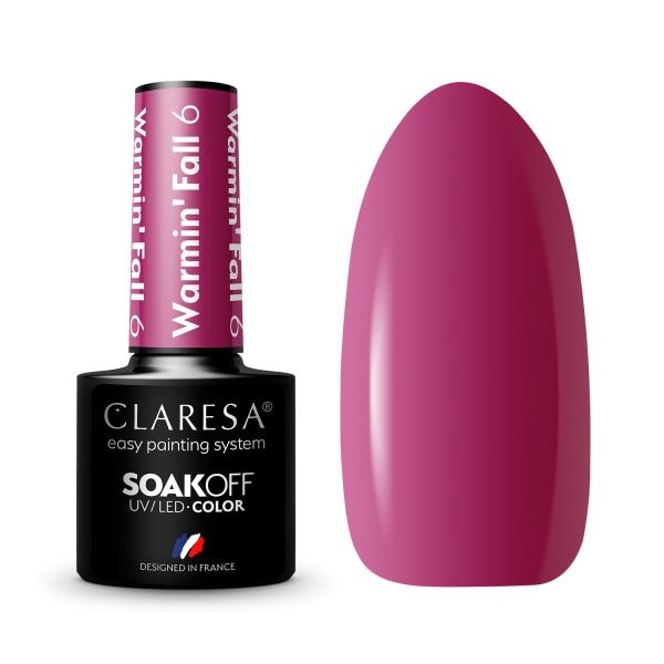 Claresa Soak Off Warmin Fall  Lac Unghii 5 g