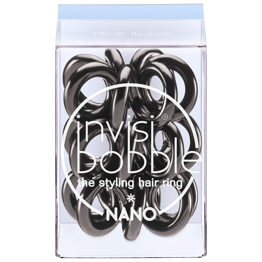 Invisibobble Nano True Black  Accesorii Par 1 Bucată
