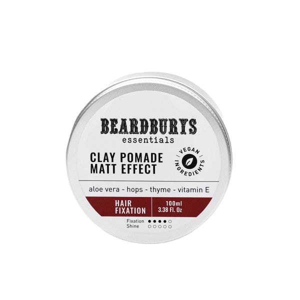 Beardburys Clay Pomade Matt Effect  Pomada 100 ml