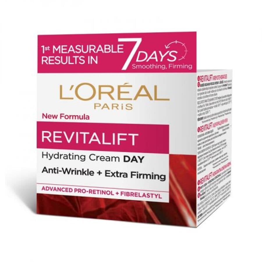 L'Oreal Paris Revitalift Hydrating Cream Day Anti-Wrinkle & Extra Firming  Crema Fata 50 ml