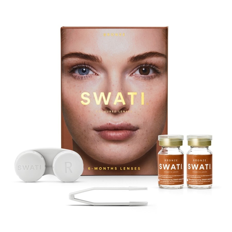 Swati Coloured Lenses Bronze For 6 Months  Lentile Contact 1 Bucată