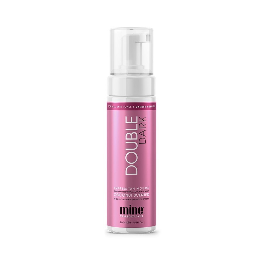 MineTan Double Dark Tanning Foam  Autobronzant 200 ml