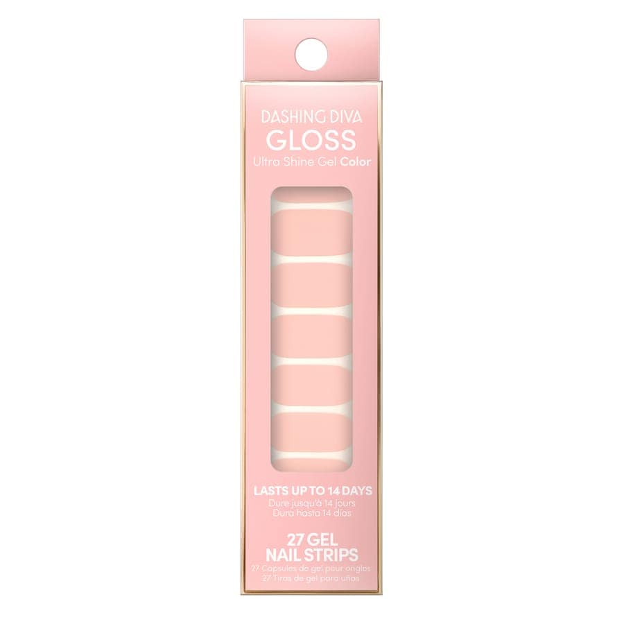 Dashing Diva Gloss Color Gel Nail Strips Spiced Wine Lac Unghii 20 g