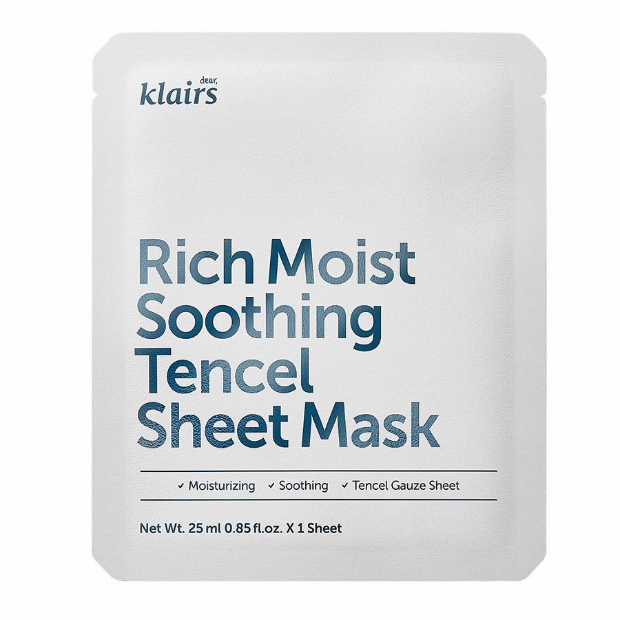 Dear Klairs Rich Moist Soothing Sheet Mask  Masca 25 ml