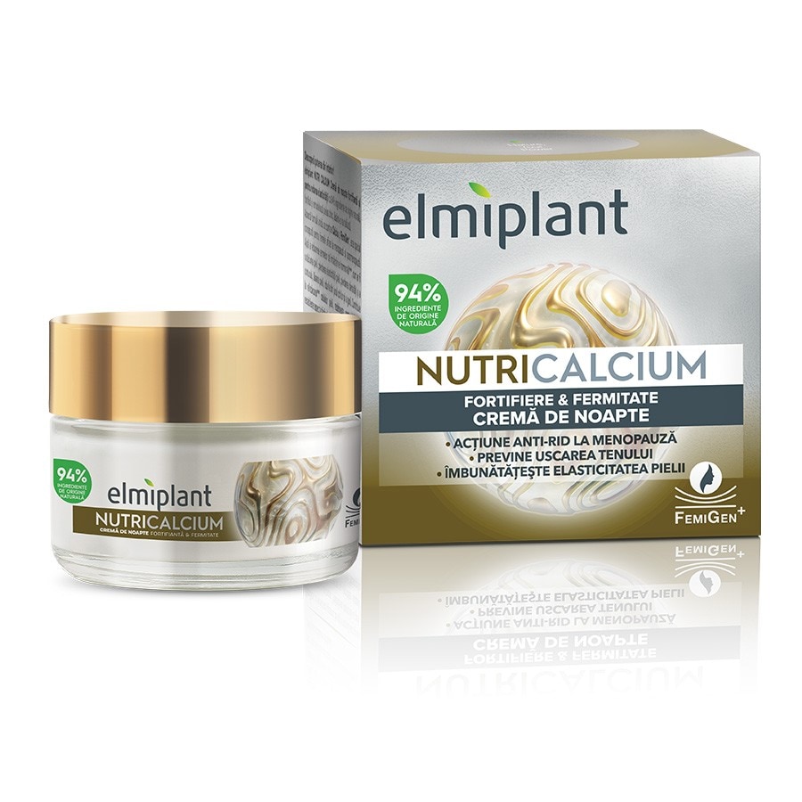 Elmiplant NutriCalcium Crema De Noapte Fortifiere & Fermitate  Crema Fata 50 ml