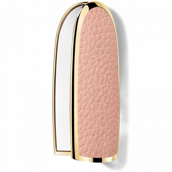 Guerlain Rouge G - Jewel Case With Double Mirror  Customizable Lipstick LE-NUDE Carcasa Ruj 1 Bucată