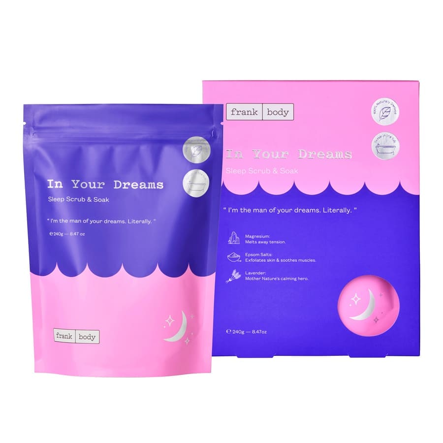 Frank Body In Your Dreams Sleep Scrub And Soak  Exfoliant Corp 240 g