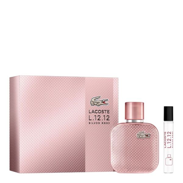 Lacoste L 12.12 Silver Rose Eau De Parfum Gift Set  Set Parfumerie 1 Bucată