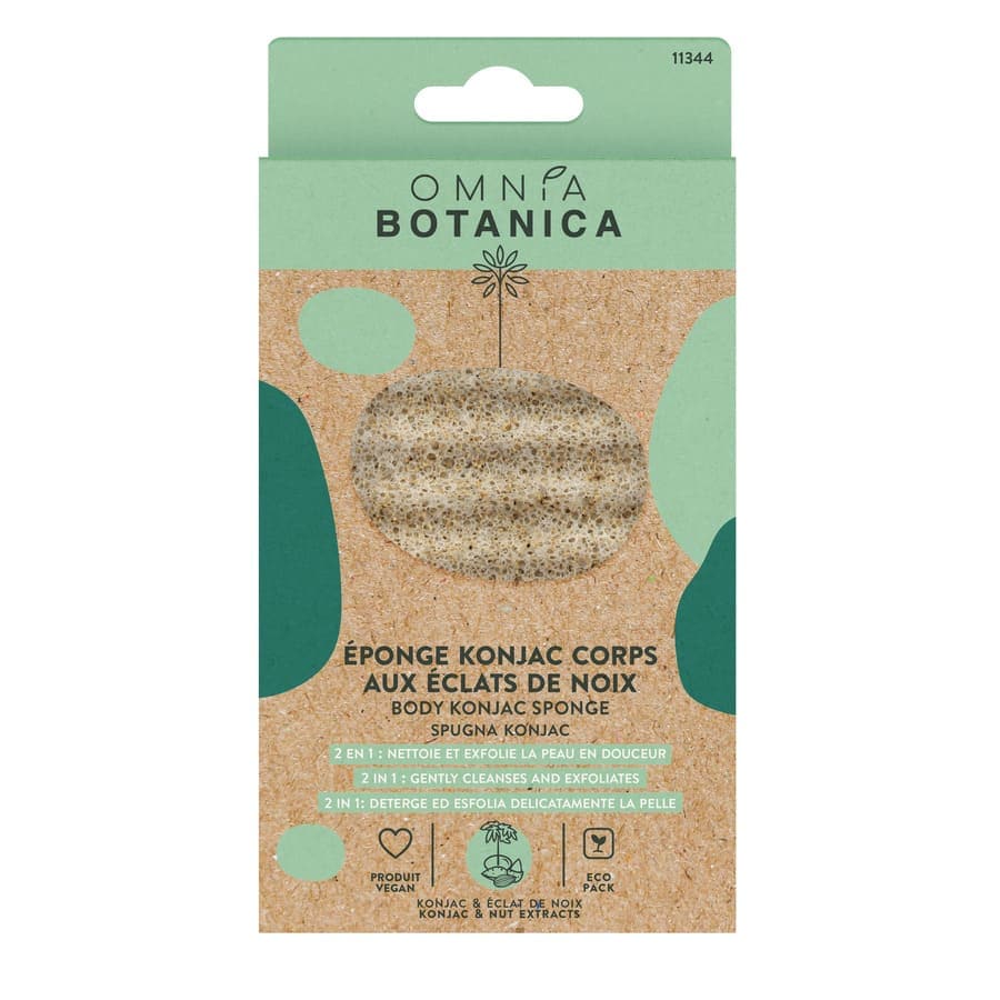 Omnia Botanica Burete Konjac Corp  Burete Baie 1 Bucată