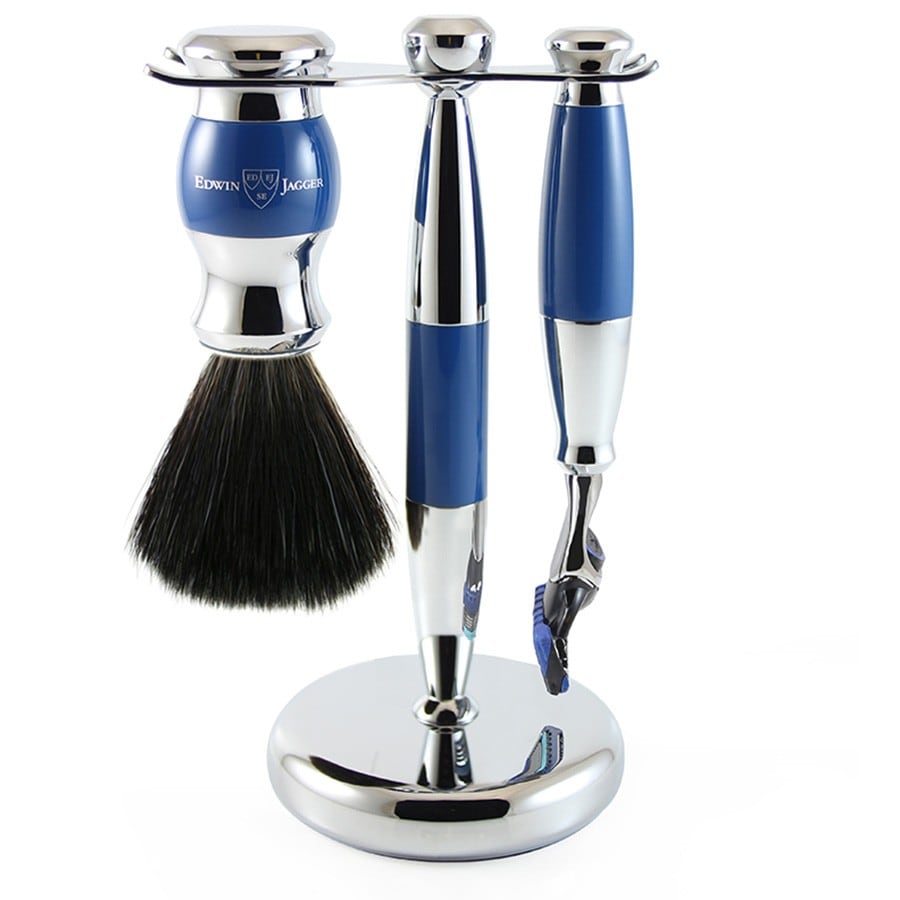 Edwin Jagger Fusion Blue Gift Set 3 Pieces  Set Ingrijire 392 g