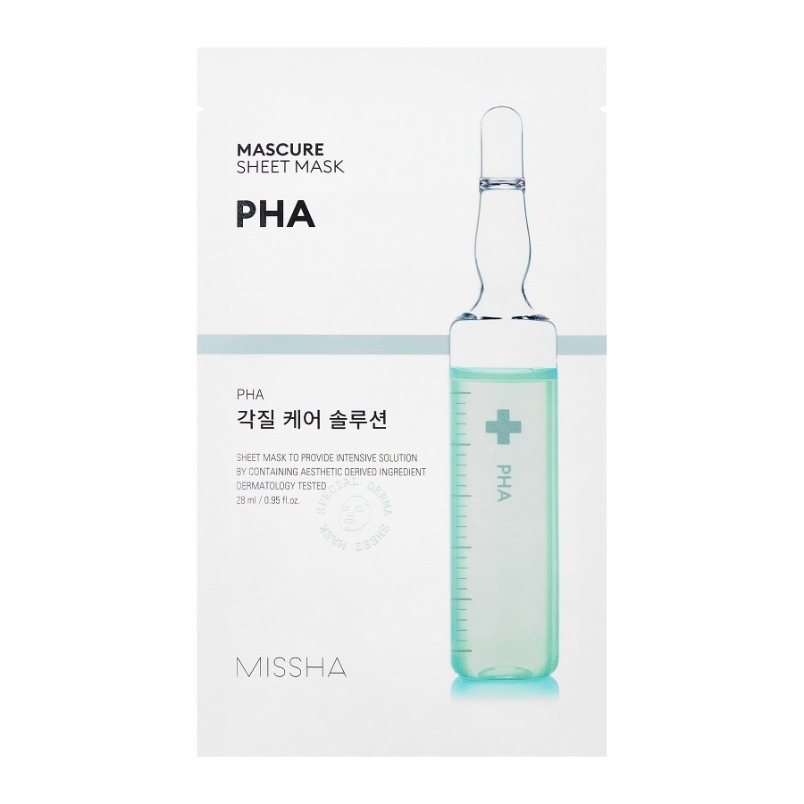 Missha Mascure Peeling Solution Sheet Mask PHA  Masca Fata 27 ml