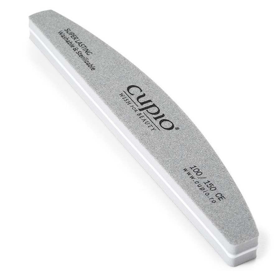 Cupio Pila Buffer Profesionala Super Lasting 100/150  Pila Unghii 1 Bucată