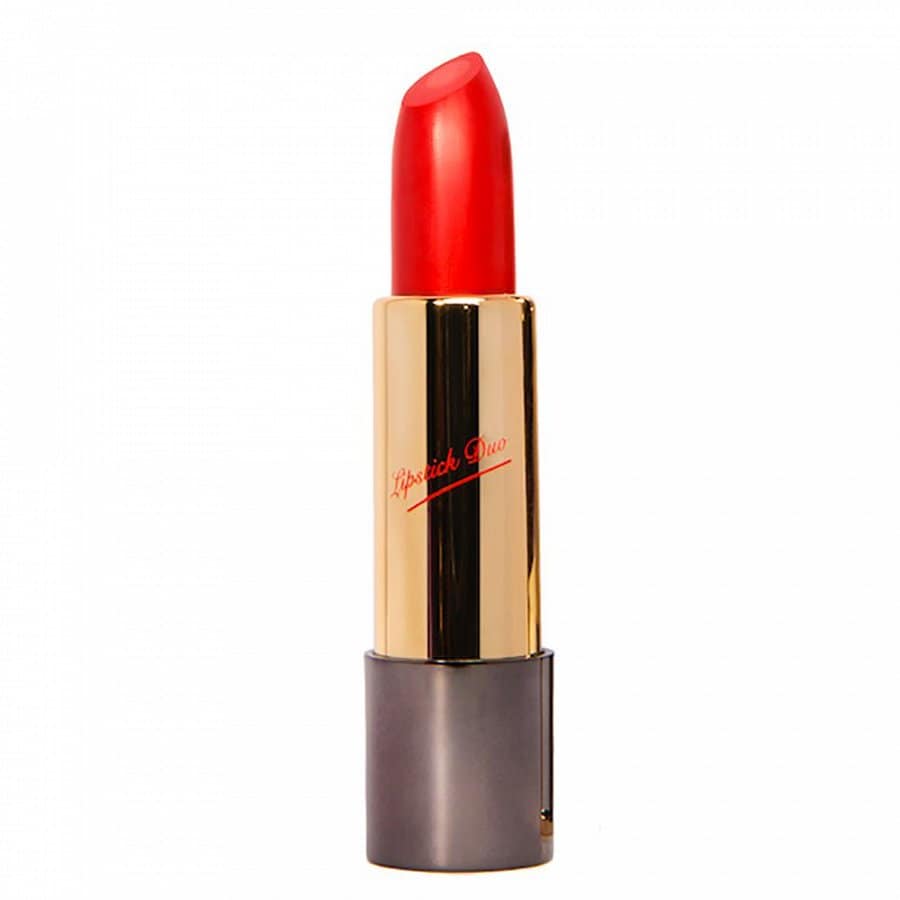 Delfy Cosmetics Bicolour Lipstick LFuchsia Rosa Ruj 4 g