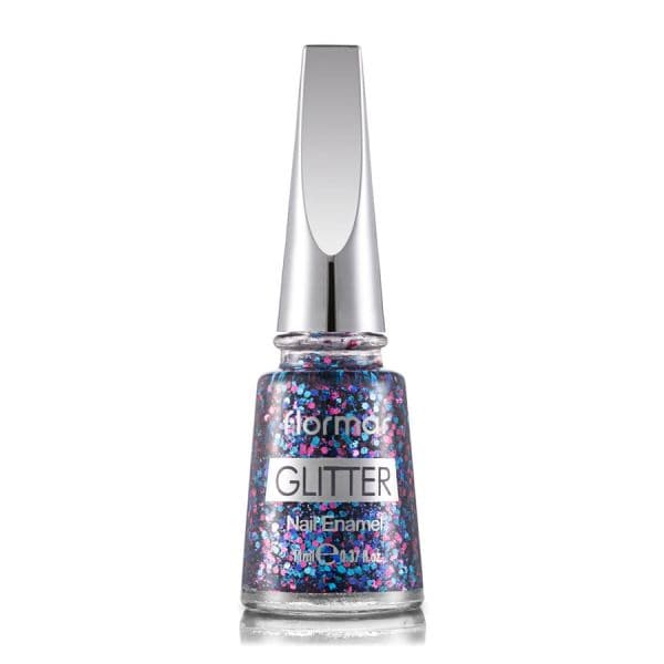Flormar Nail Emanel Glitter Multicolor Shine Lac Unghii 11 ml