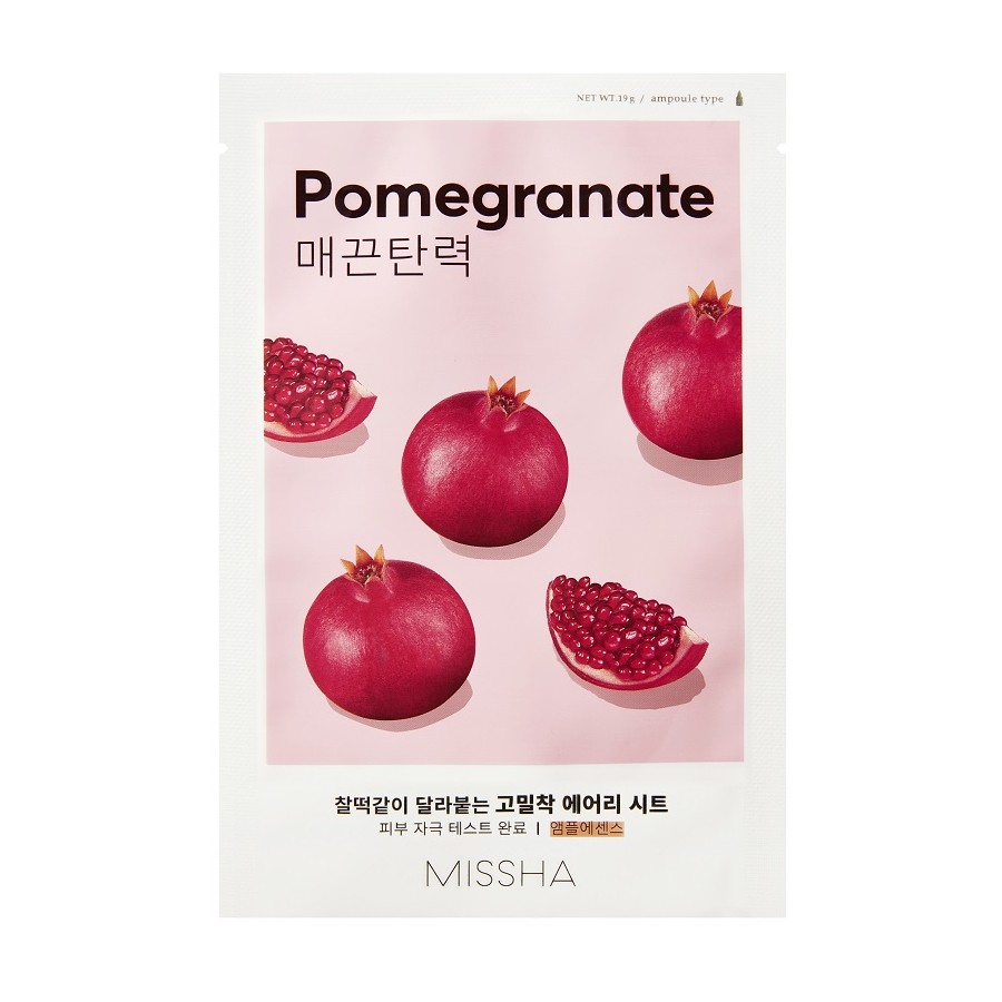 Missha Airy Fit Sheet Mask Pomegranate  Masca Fata 19 g