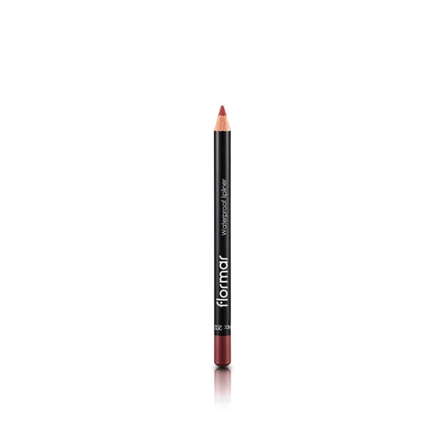 Flormar Lip Pencil Waterproof Soft Pink Brown Creion Buze 1.14 g