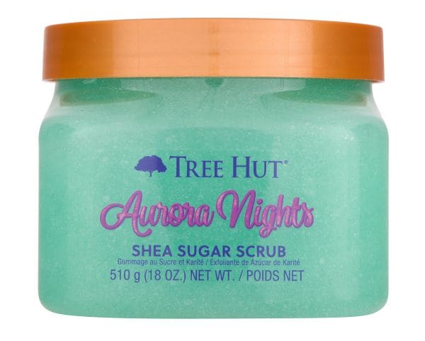 Tree Hut Shea Sugar Scrub Aurora Nights  Exfoliant Corp 510 g