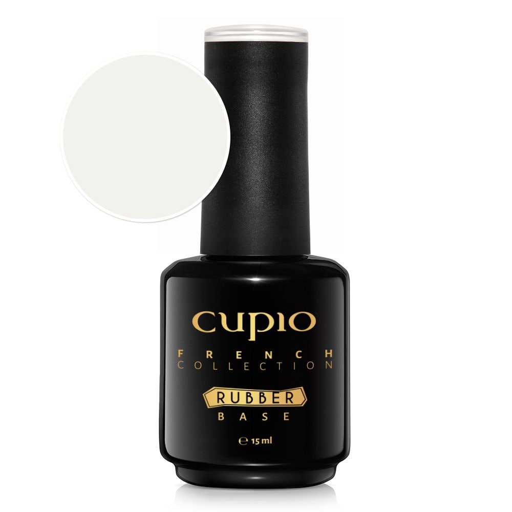 Cupio Rubber Base French Collection Milky White Base Coat 15 ml