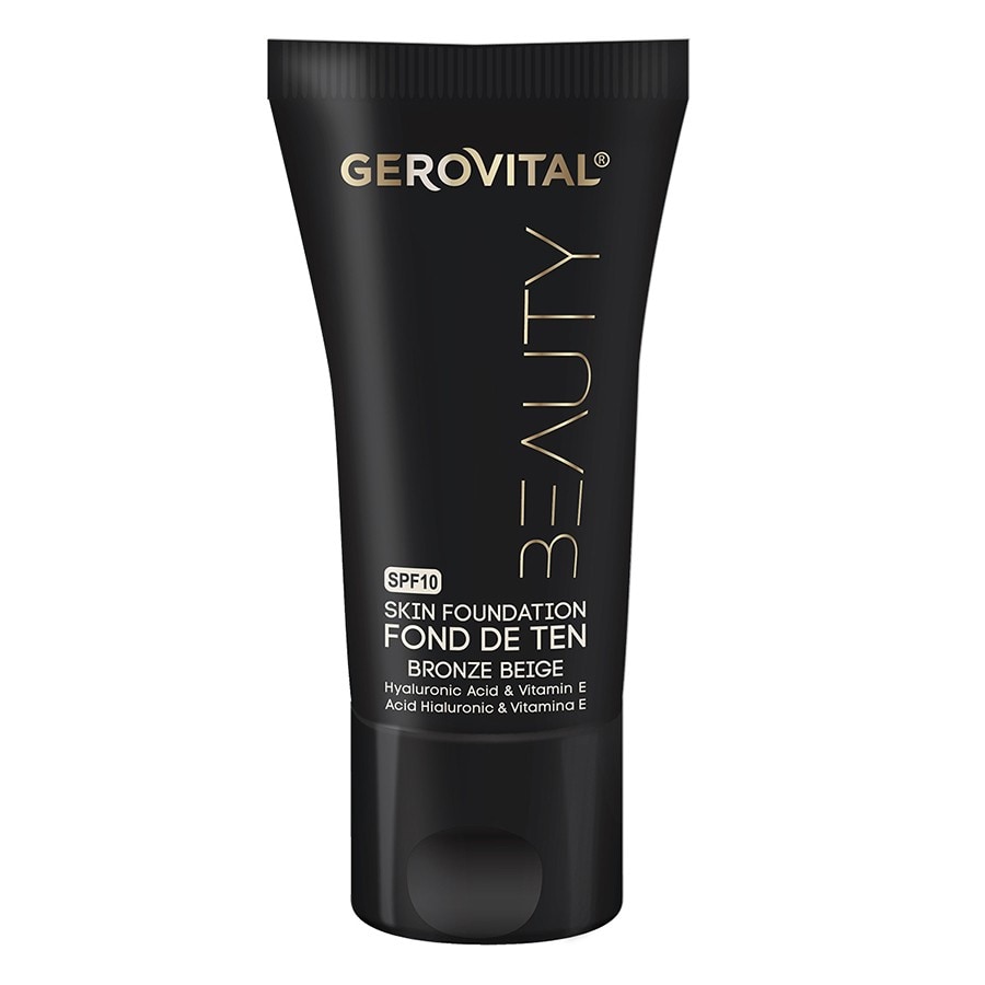 Gerovital Foundation With Hyaluronic Acid And Vitamin E Bronze Beige Fond Ten 30 g