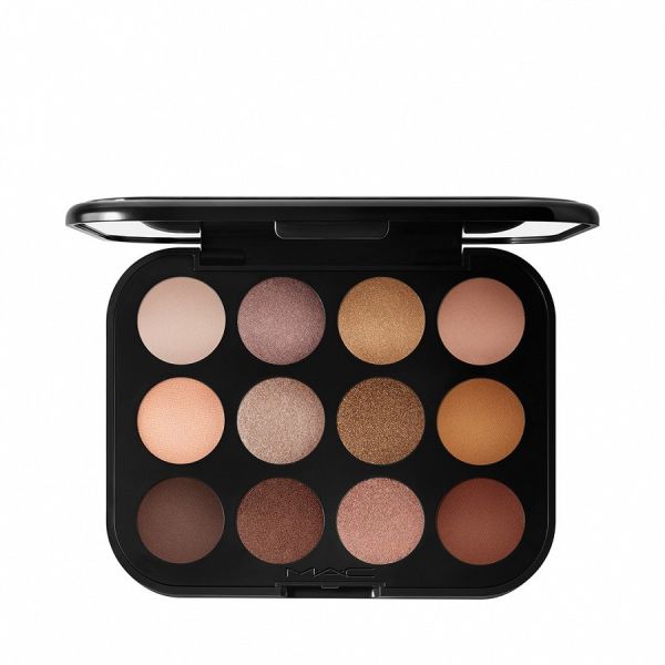 MAC Connect In Colour Eye Shadow Palette X12 Unfiltered Nudes Paleta Machiaj 12 g