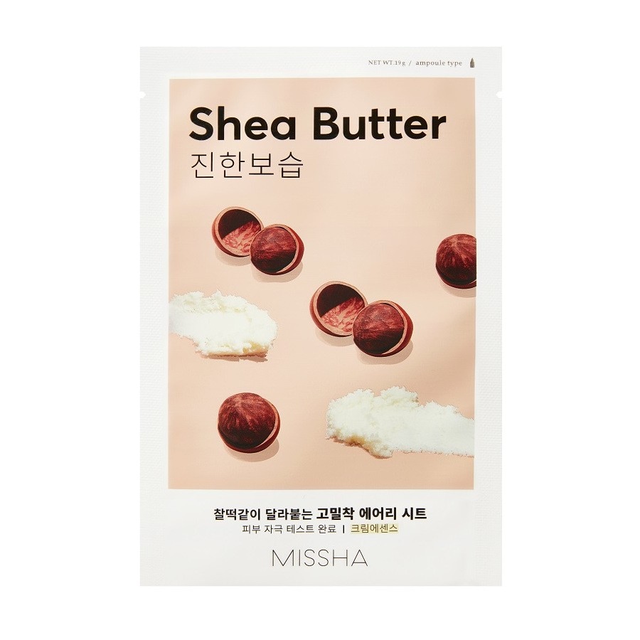 Missha Airy Fit Sheet Mask Shea Butter  Masca Fata 19 g