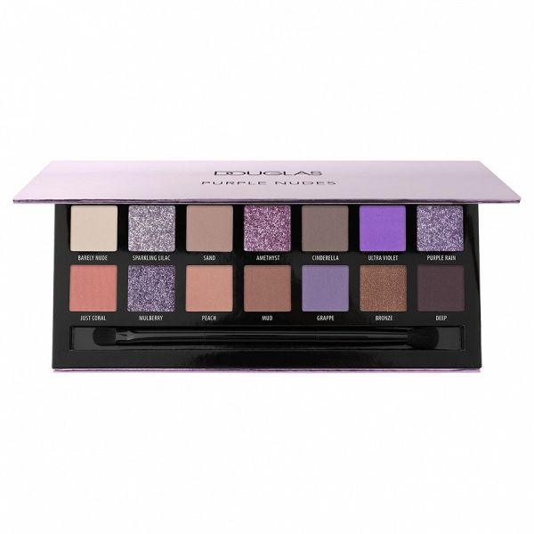 Douglas Make-up Purple Nudes Eyeshadow Palette  Paleta Machiaj 17.6 g