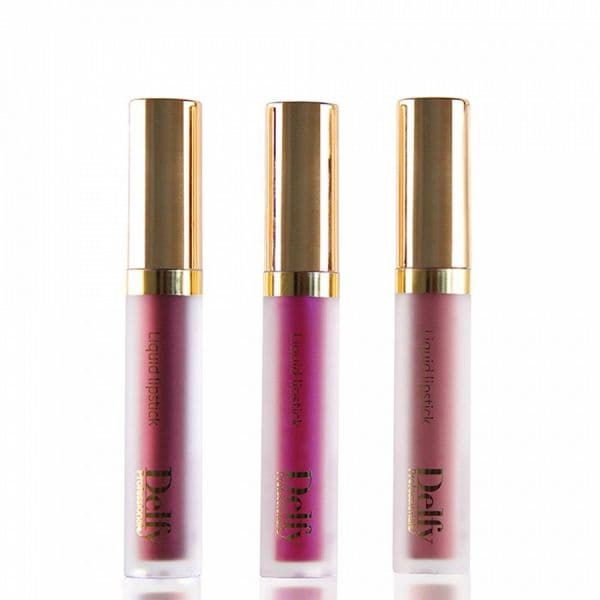 Delfy Cosmetics Trio Selection Lipstick Gift Se 103   1 Bucată