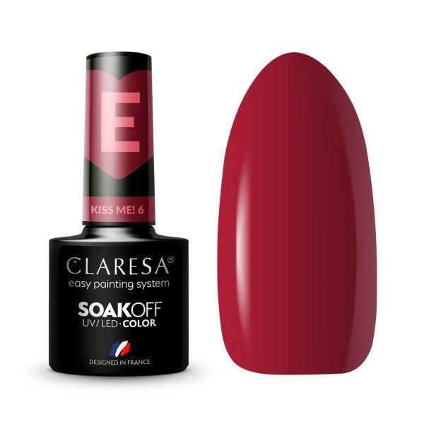 Claresa SoakOff UV/LED Color Kiss Me!  Lac Unghii 5 g