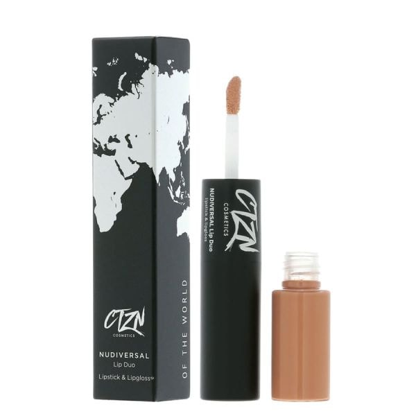 Ctzn Cosmetics Nudiversal Lip Dup Lipstick & Lipgloss Cannes Ruj 1 Bucată