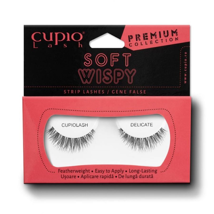 Cupio Gene False Banda Soft Wispy Lashes Delicate  Gene False 1 Bucată