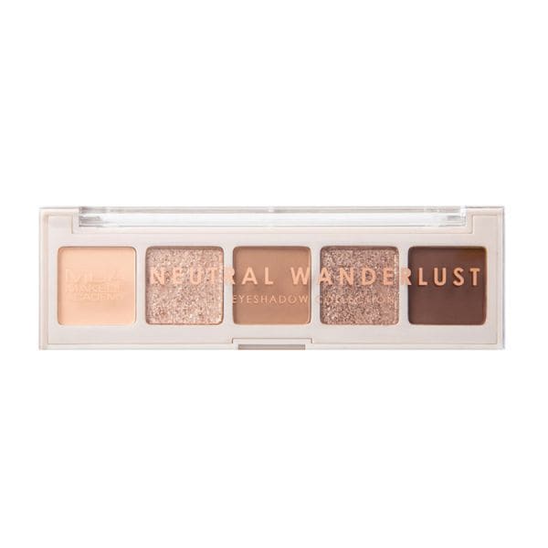MUA Makeup Academy Eyeshadow Palette Neutral Wanderlust Paleta Machiaj 3.8 g