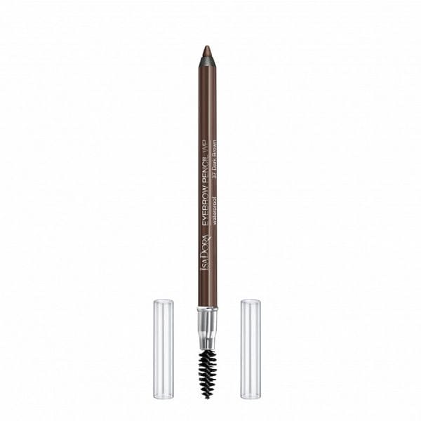 Isadora Eyebrow Pencil Waterproof Dark Brown Creion Sprancene 1.2 g
