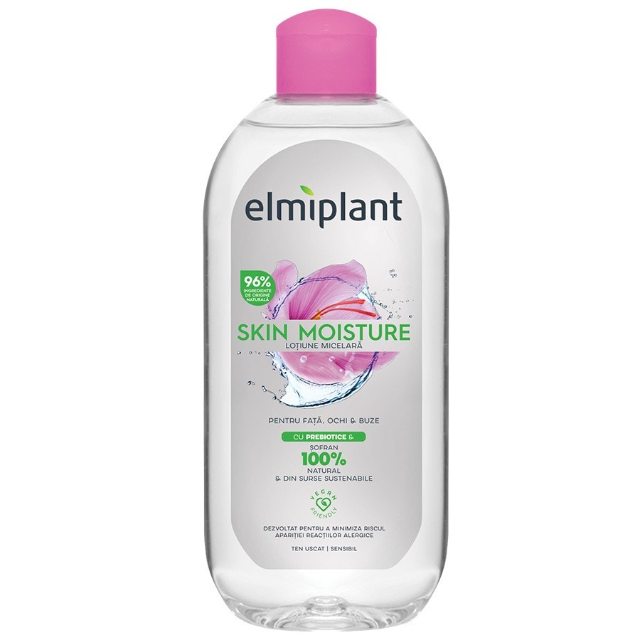 Elmiplant Lotiune Micelara Skin Moisture Pentru Ten Uscat & Sensibil  Lotiune Micelara 400 ml