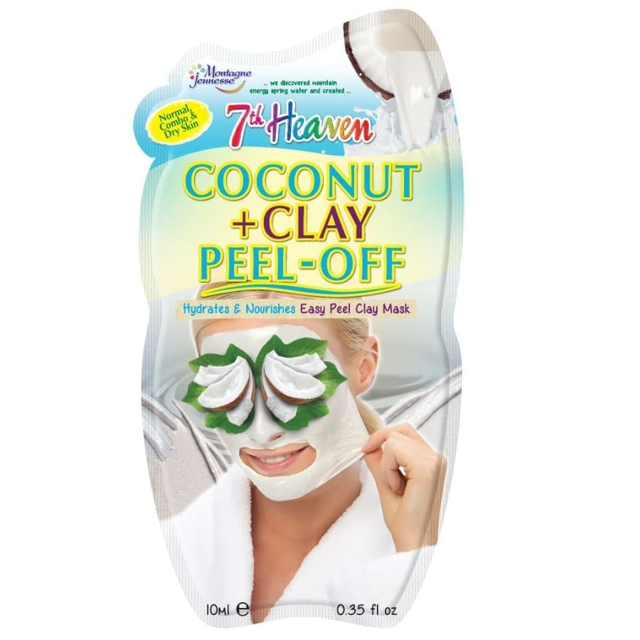 7th Heaven Coconut + Clay Peel Off Mask  Masca Fata 10 ml