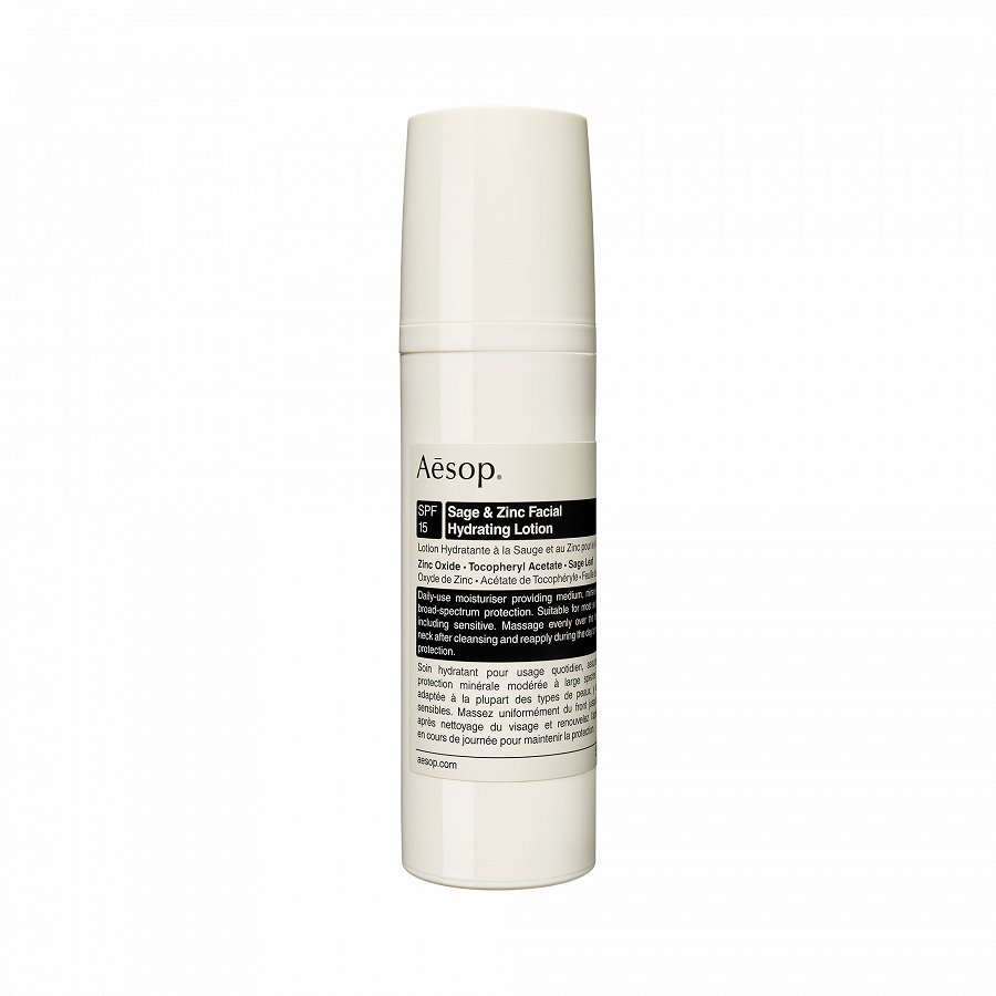Aesop Sage & Zinic Facial Hydrating Lotion SPF 15  Crema Fata 50 ml