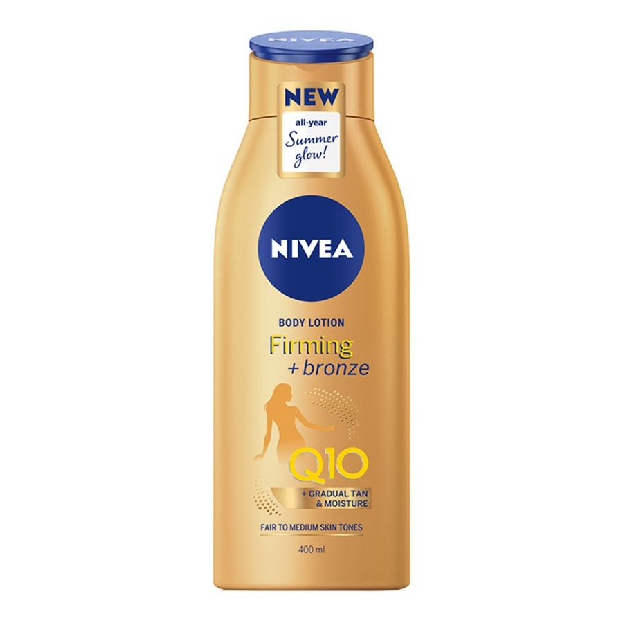 Nivea Lotiune De Corp Q10 Fermitate Si Efect De Bronzare  Lotiune Corp 400 ml