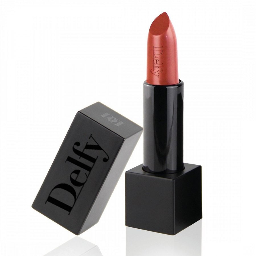 Delfy Cosmetics Velvet Matt Lipstick LCaramel Ruj 4 g